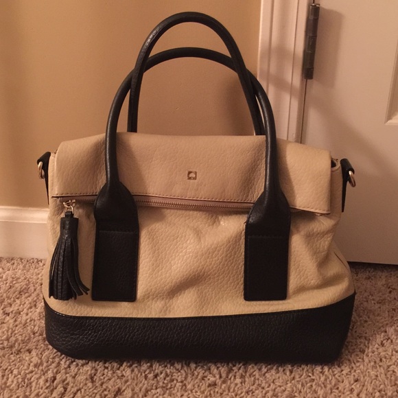 Kate spade cream and black purse