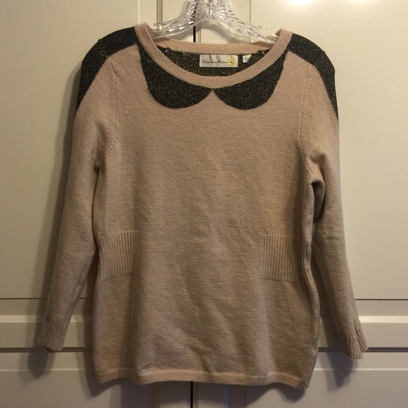 🚫SOLD🚫 Anthro 'PETER PAN PRETENDER SWEATER' - Picture 3 of 4