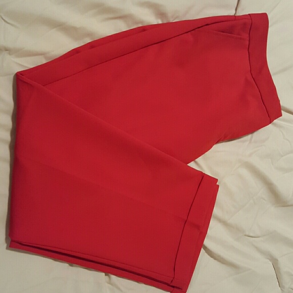 Cute cropped cuff dress pants modern fit
