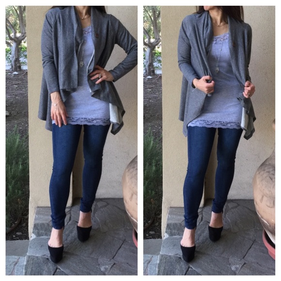 Jackets & Blazers - Draped jacket ONE DAY SALE