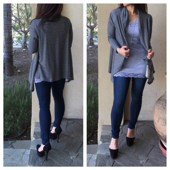 Draped jacket ONE DAY SALE - Picture 3 of 4