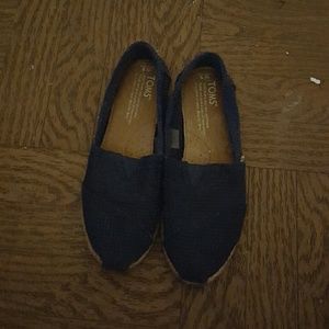 Navy Blue Toms