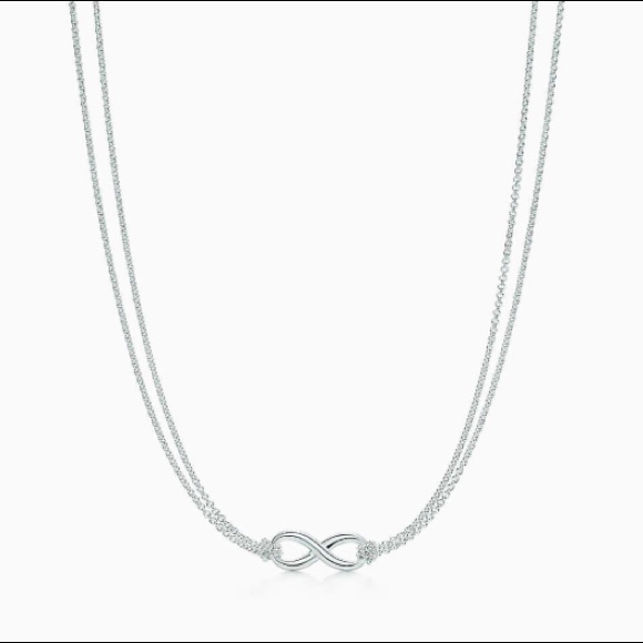 Tiffany & Co authentic infinity necklace