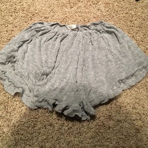 comfy grey shorts