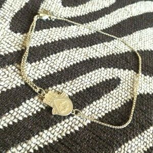 Alex and Ani Hand of Fatima Pull Chain Bracelet