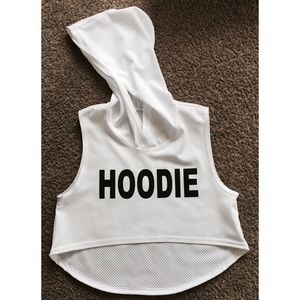 White/Black "Hoodie"