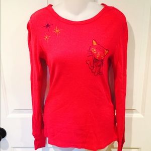 Old Navy pink long sleeve shirt sz medium