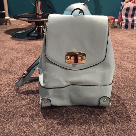 Blue backpack