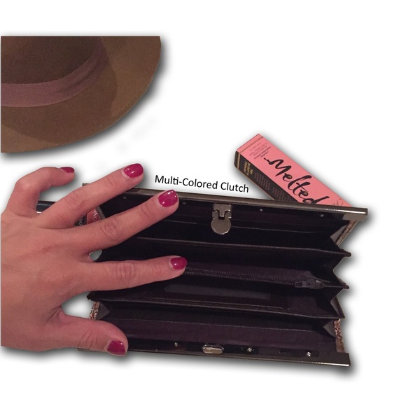 Multi-Colored Clutch - Picture 3 of 4