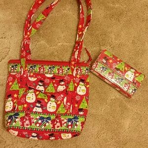 Christmas Snowman Purse & Wallet