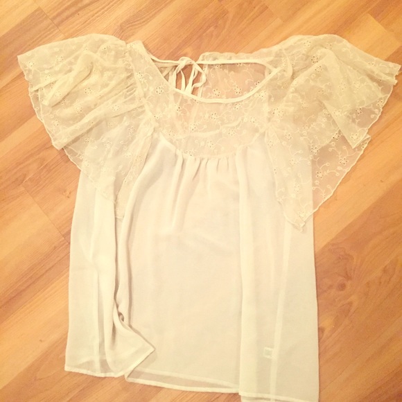 Forever 21 Light Flowing Hippy Shirt