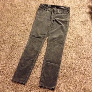 Gap 1969 Gray Cord Pants