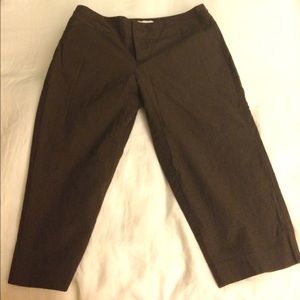 BOGO Merona brown dress capris
