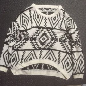 Cute Aztec Patterned Sweater