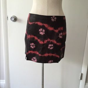 Betsey Johnson leather skirt