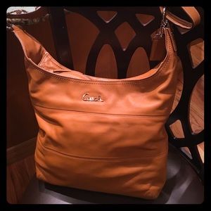 Authentic COACH Leather Shoulder/ cross body bag