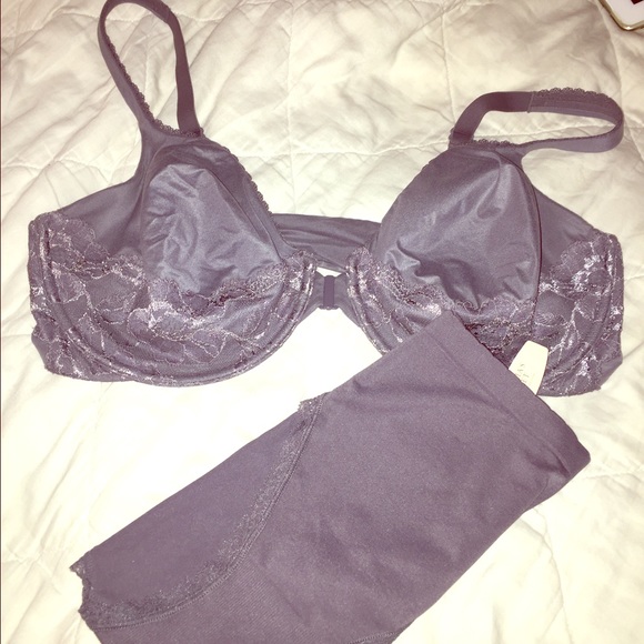 BBV Front Close Unlined Demi and Panty Bundle - Picture 1 of 4