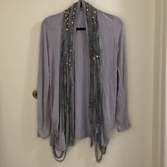 Flyaway Cardigan in Grey