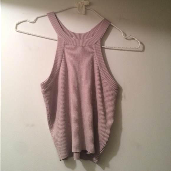 Blush tank top