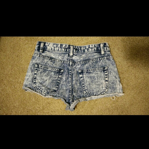 Distressed Booty Shorts - Picture 2 of 2