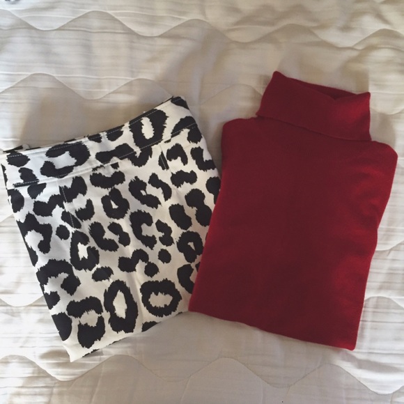 LOFT Dresses & Skirts - 🆕 LOFT Leopard Skirt