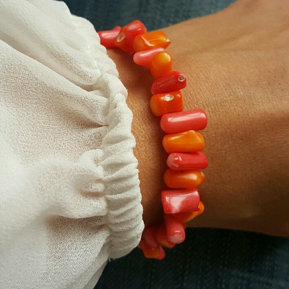 Coral bracelet