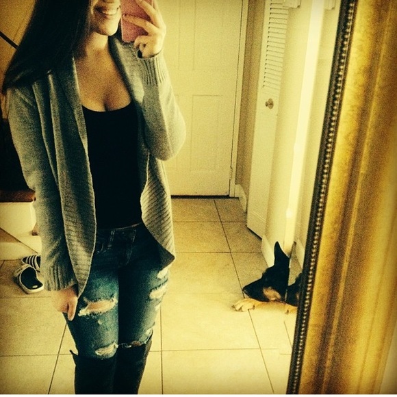 Grey sweater