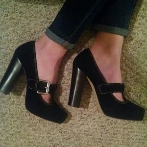 Michael Kors Black Size 6 Chunky Heels