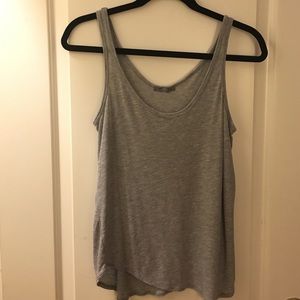 grey zara tank top