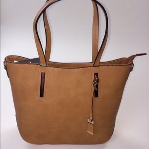 Faux Leather Brown bag