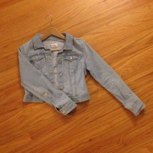 Old Navy Cropped Jean Jacket