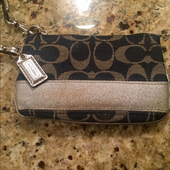 Coach Signature Wristlet