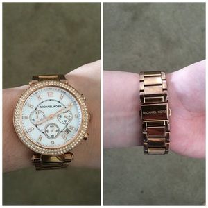 Michael Kors Rose Gold Watch