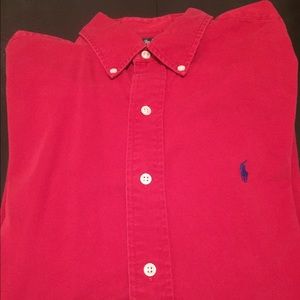 Men's Polo Ralph Lauren button down.