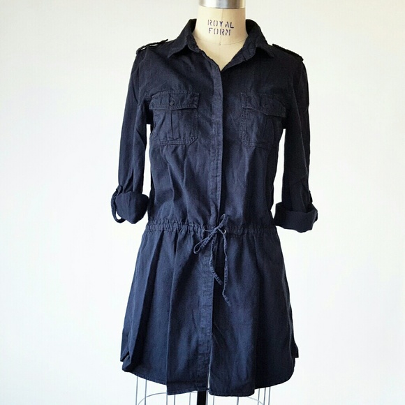Sanctuary Dresses & Skirts - Sanctuary Shirt dress in Navy