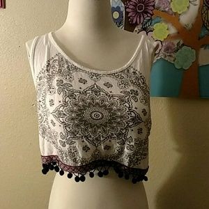 Mandala crop top