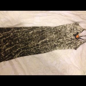 Urban outfitters green velvet maxi