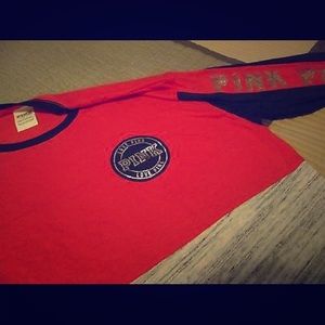 Red and black long sleeve