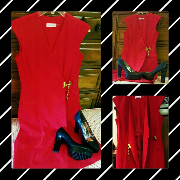 Calvin Klein Dresses & Skirts - Calvin Klein Wrap Dress