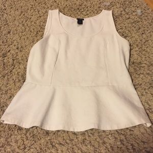 Ann Taylor Peplum Top