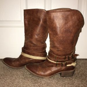 Skyler Western Mid-Calf Boot