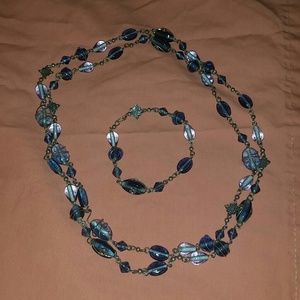 Dress Barn Necklace and Matching Earrings NEW