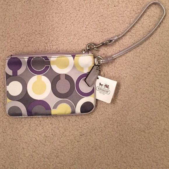 Authentic Coach wristlet