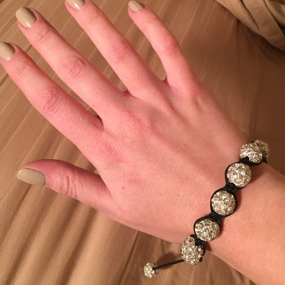 Swarovski Crystal Adjustable Bracelet - Picture 2 of 3