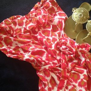 SALE Lucy love strapless wrap dress