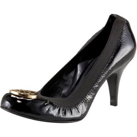 Tory Burch Caroline Mid-Heel Logo Pump 🙌💯