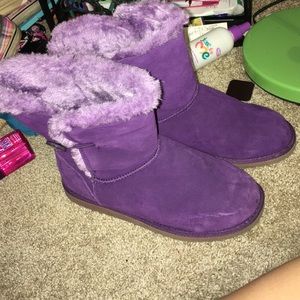Purple brand new boots