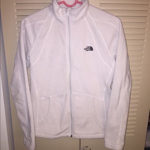 Women's White North Face.