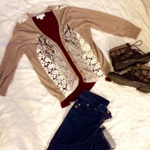 Lace cardigan! Worn once