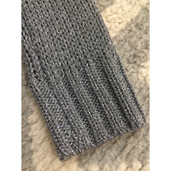 ๐๐HP๐๐J. Crew SOLD OUT Gray/Silver Cardigan - Picture 4 of 4